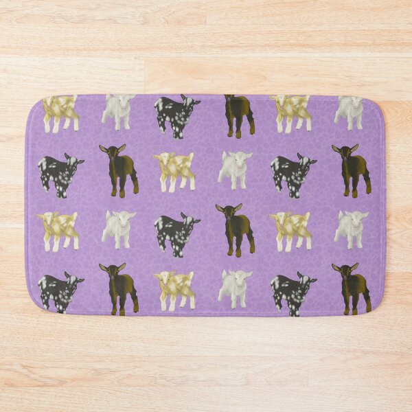 Item preview, Baby Goats Pattern Purple designed and sold by Ashley Gagnon.