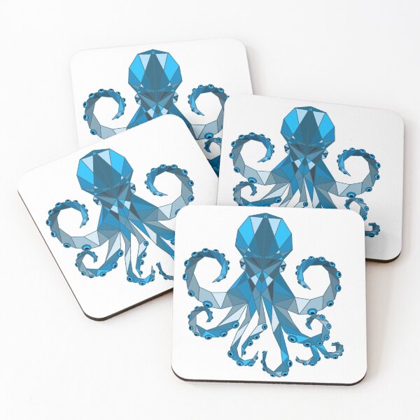 Item preview, Big blue Octopus  designed and sold by JAWSCreatives.