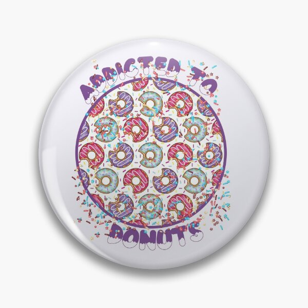 Item preview, Addicted To Donuts !! - So Addicted To Donuts! - Donut Pattern designed and sold by SoffyLee586.