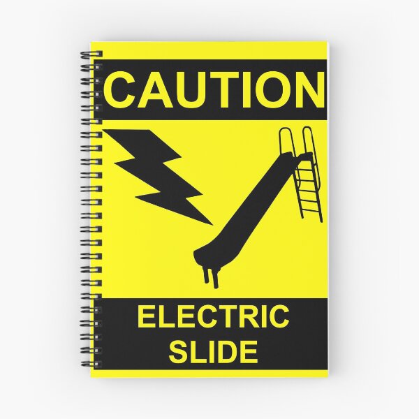 Item preview, Electric Slide Warning Caution designed and sold by Kangavark.