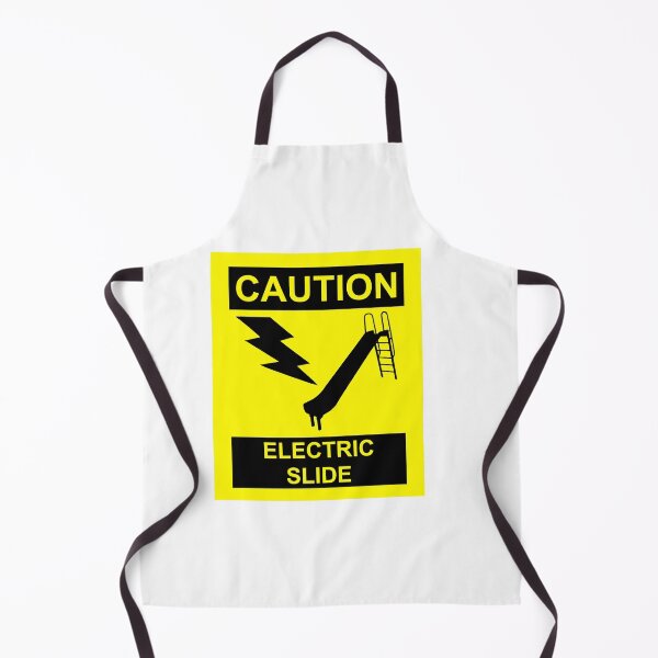 Item preview, Electric Slide Warning Caution designed and sold by Kangavark.