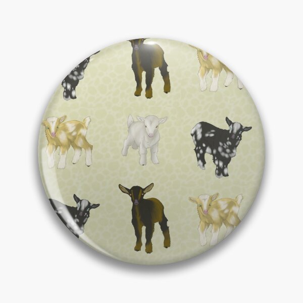 Item preview, Baby Goats Pattern Cream designed and sold by Ashley Gagnon.