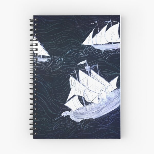 Item preview, Ships on the Great Sea 2.0 designed and sold by M.R. Spann.