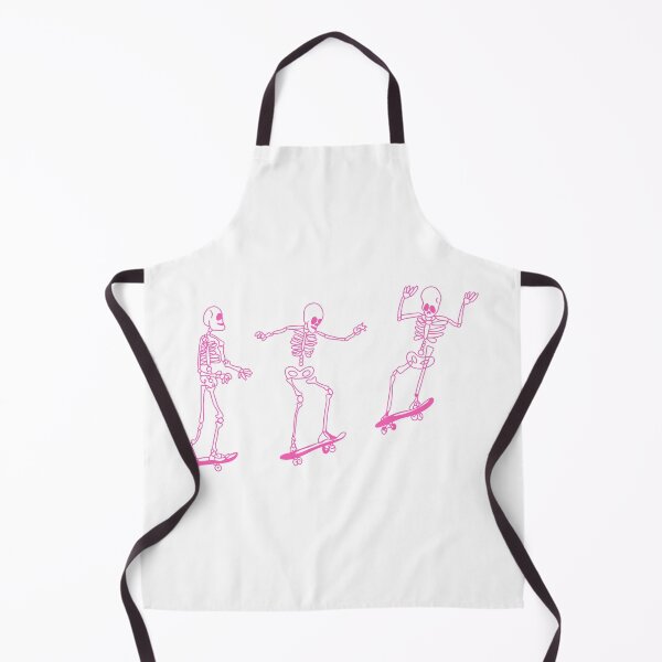 Item preview, pink skeletons on skateboards designed and sold by mollsdesignss.