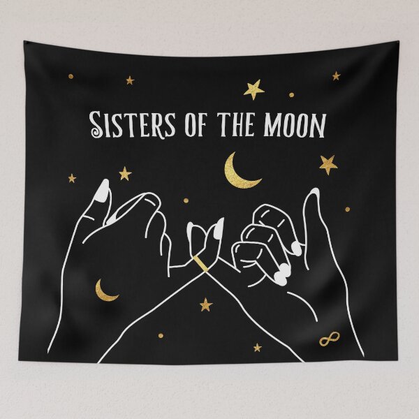 Item preview, Sisters of the Moon  designed and sold by PeachAndGold.