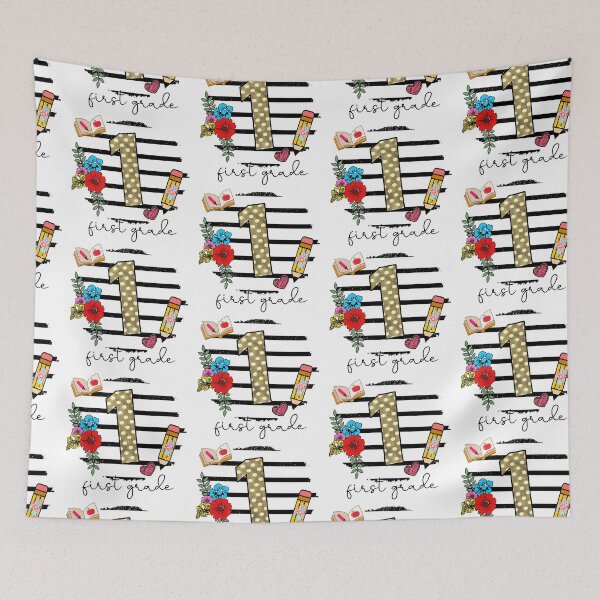 Item preview, Happy First Day of First Grade- Back to School designed and sold by younghopes.