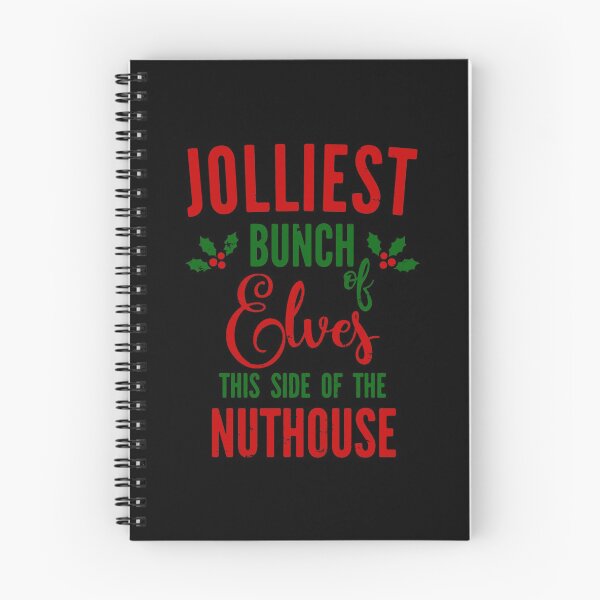 Item preview, Jolliest Bunch Of Elves This Side Of The Nuthouse Christmas designed and sold by jennynicho.