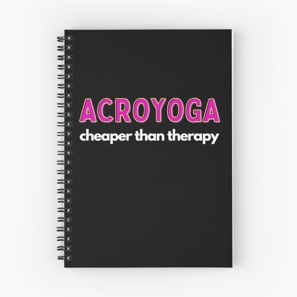 Item preview, AcroYoga Cheaper Than Therapy designed and sold by Crafty-Mornings.