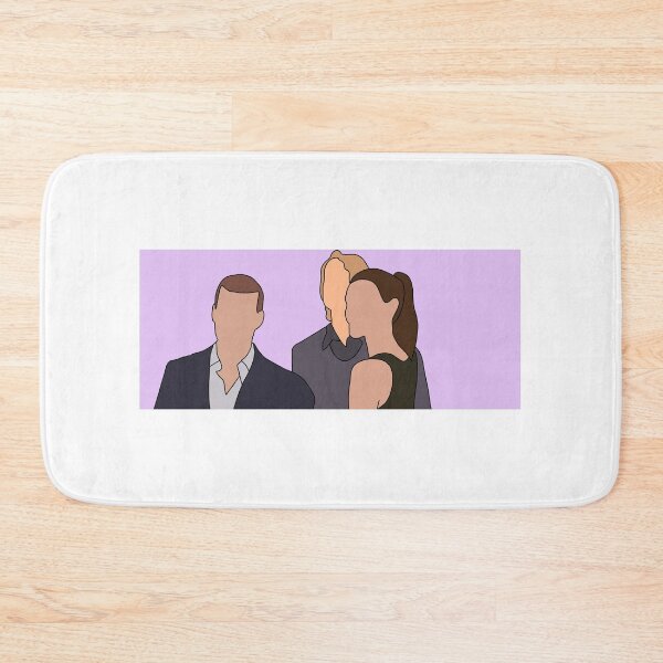 Item preview, ncis la team, kensi, deeks, amd callen  designed and sold by stickershub.