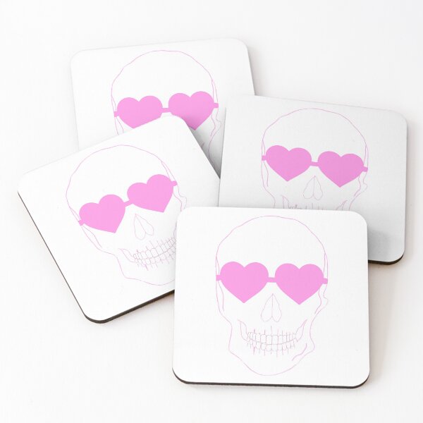 Item preview, heart eyed skull designed and sold by mollsdesignss.