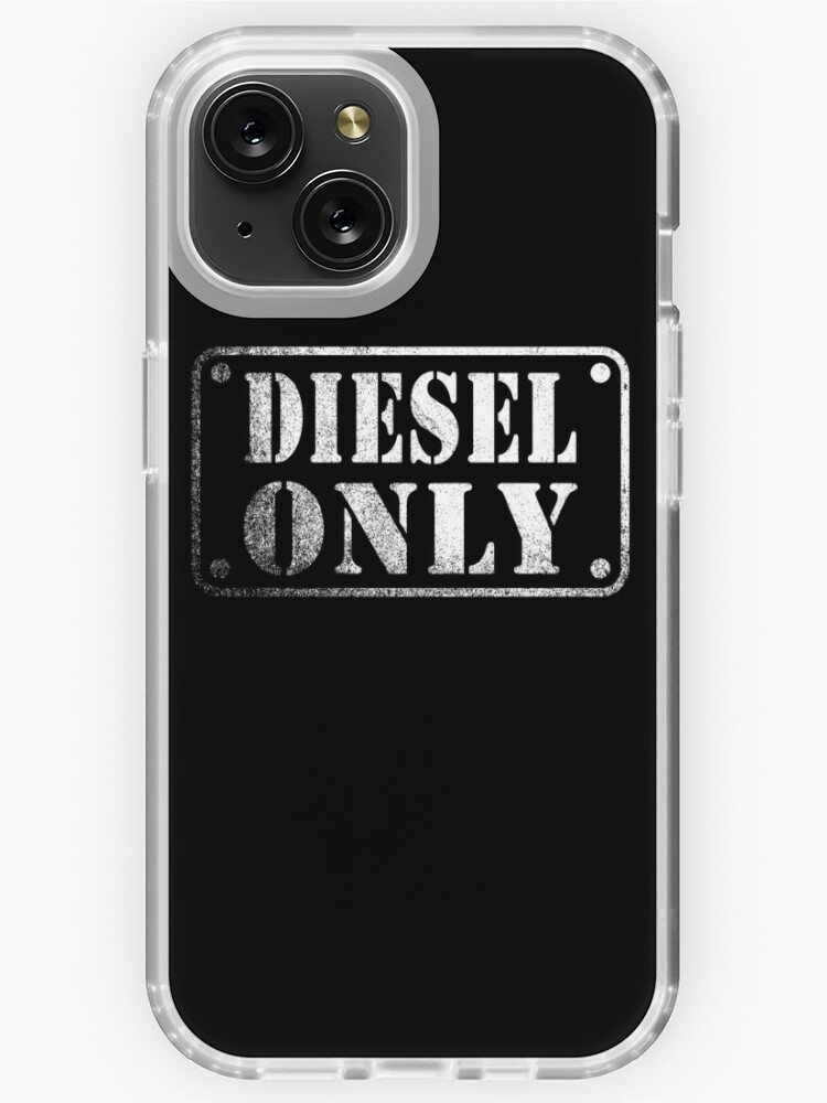 Diesel Only Funny No Gas Truck Meme  iPhone Case for Sale by