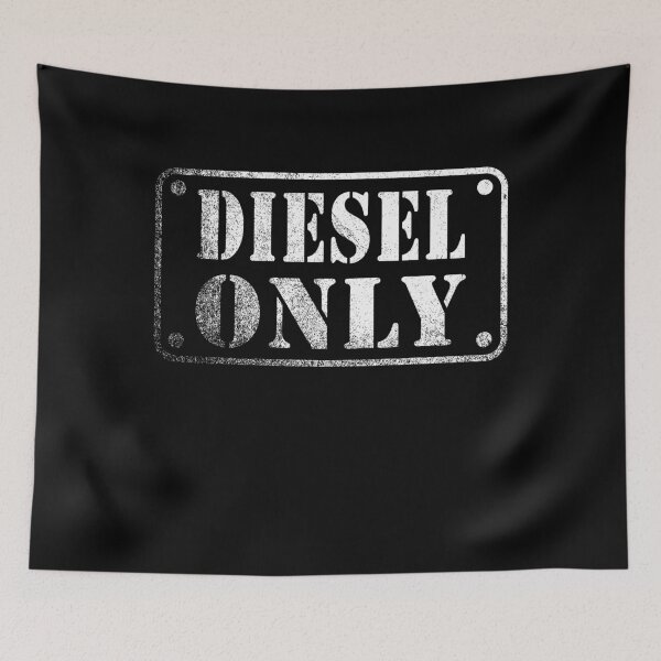 Item preview, Diesel Only Funny No Gas Truck Meme  designed and sold by ExpressWayFour.