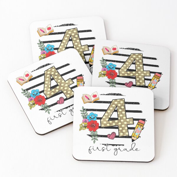 Item preview, Happy First Day of Fourth Grade- Back to School designed and sold by younghopes.