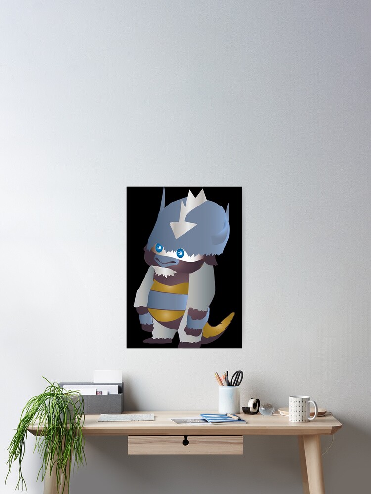 Thumbnail 2 of 3, Poster, Appa Standing avatar Design designed and sold by RylanGuzon.