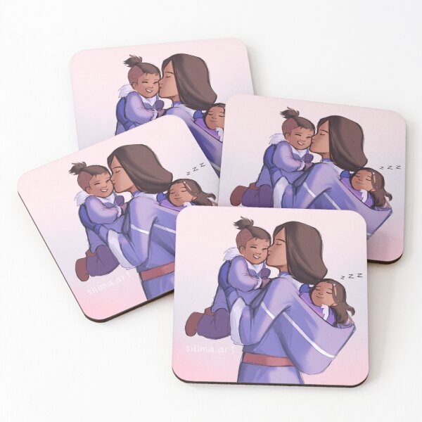 Item preview, Kya with her babies designed and sold by silima-art.