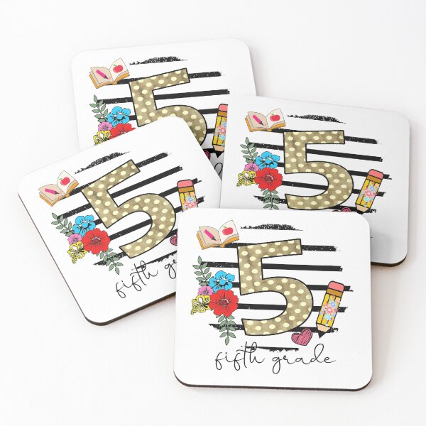 Item preview, Happy First Day of Fifth Grade- Back to School designed and sold by younghopes.