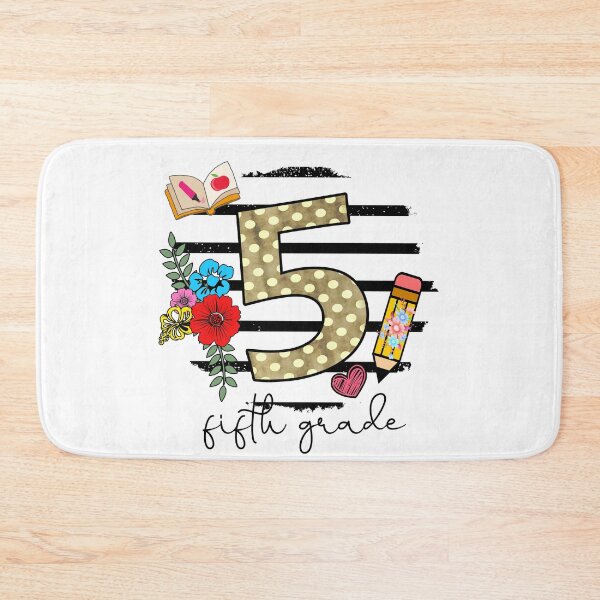 Item preview, Happy First Day of Fifth Grade- Back to School designed and sold by younghopes.
