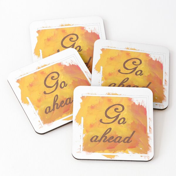 Item preview, Go ahead, Modern vector design designed and sold by The-Fantasy.