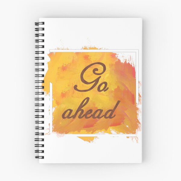 Item preview, Go ahead, Modern vector design designed and sold by The-Fantasy.