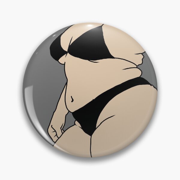Item preview, Body Positive Swimsuit (pale) designed and sold by statonka.