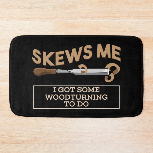 Item preview, Skews Me I Have Some Woodturning To Do | Woodworking Craft designed and sold by Dancing Dolphin Crafts.