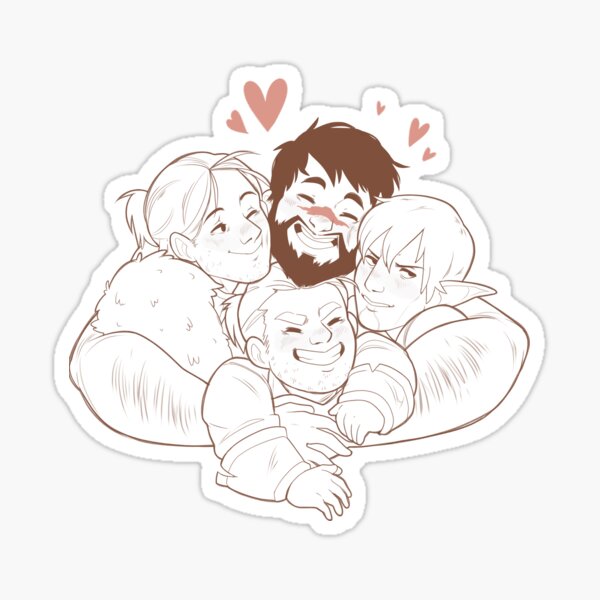 The Squad Sticker