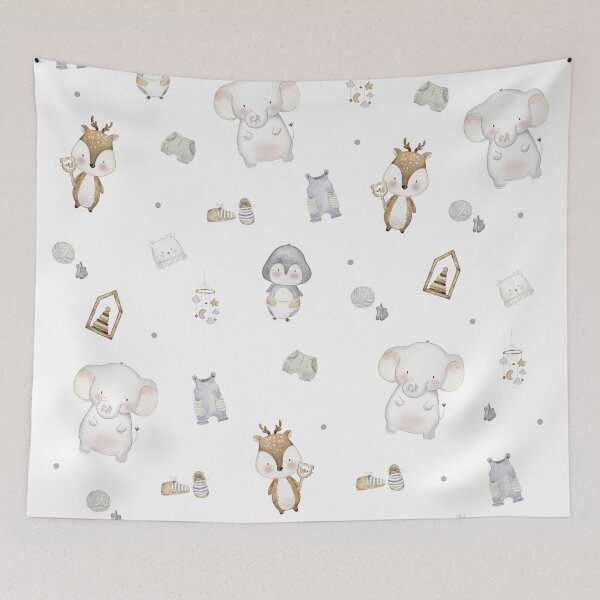 Item preview, Lil Elphie - Lil Deer - Lil Pingu Pattern designed and sold by bigbearandbird.