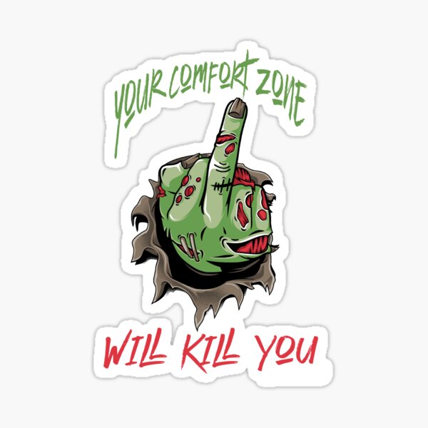 Item preview, Eff the Comfort Zone designed and sold by LocalsOnlyUltd.