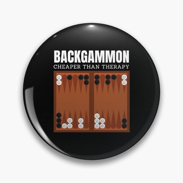 Item preview, Backgammon Cheaper Than Therapy designed and sold by Crafty-Mornings.