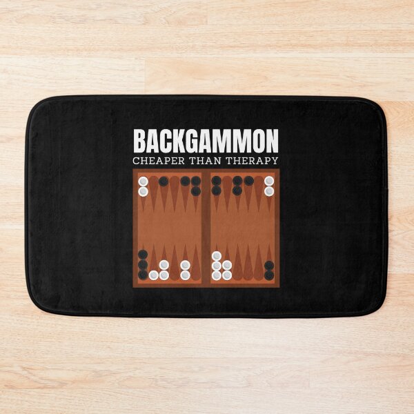 Item preview, Backgammon Cheaper Than Therapy designed and sold by Crafty-Mornings.