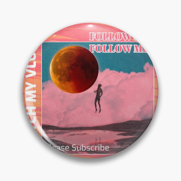 Item preview, Watch My Vlog Blood Moon designed and sold by DTEH.