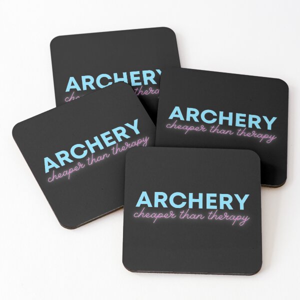 Item preview, Archery Cheaper Than Therapy designed and sold by Crafty-Mornings.
