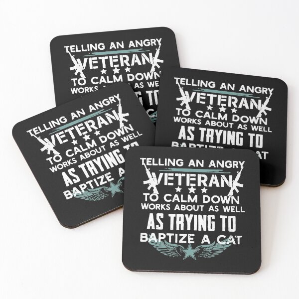 Item preview, Angry Veteran designed and sold by SoldMescaline.