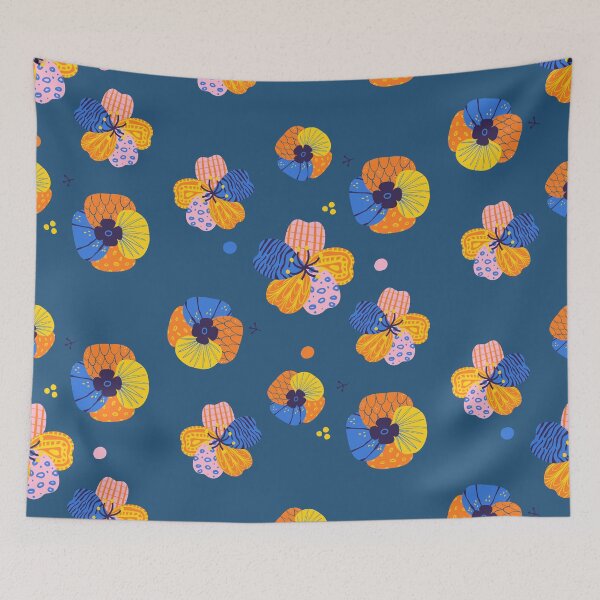 Item preview, freaky vivid multi colors flowers pattern -Beautiful Orange Flowers pack designed and sold by Amalzaki.