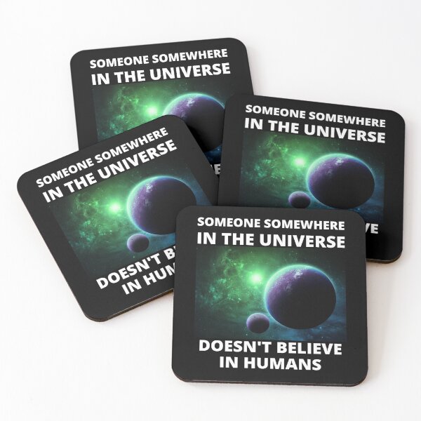 Item preview, Don't Believe In Humans designed and sold by Crafty-Mornings.