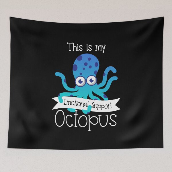 Item preview, This is My Emotional Support Octopus Funny  designed and sold by creative321.
