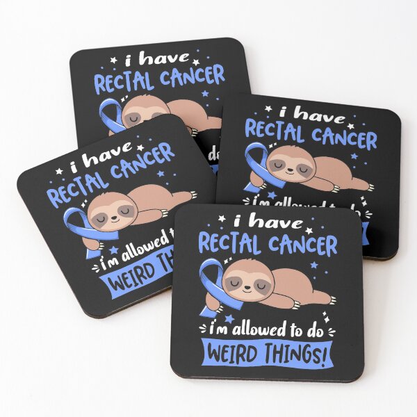 Item preview, Rectal Cancer Awareness Funny I have Rectal Cancer i'm allowed to do Weird Things! designed and sold by JanetShop809.