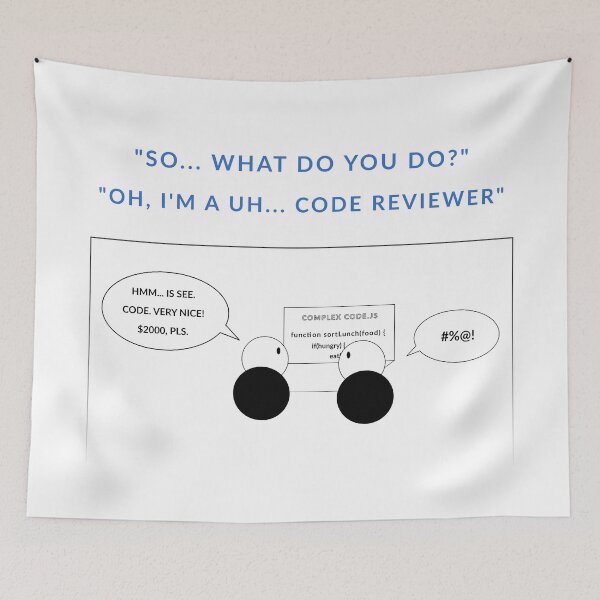 Item preview, I'm A Code Reviewer designed and sold by rolandixor.