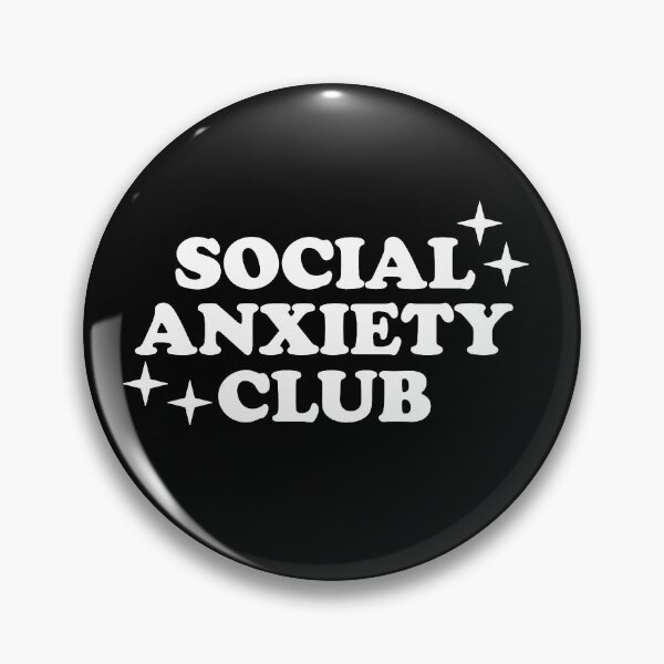 Item preview, Social anxiety club - Psychology Design designed and sold by Psychologist's Inventory.