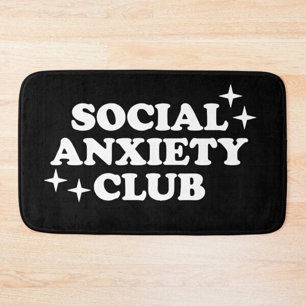 Item preview, Social anxiety club - Psychology Design designed and sold by Psychologist's Inventory.
