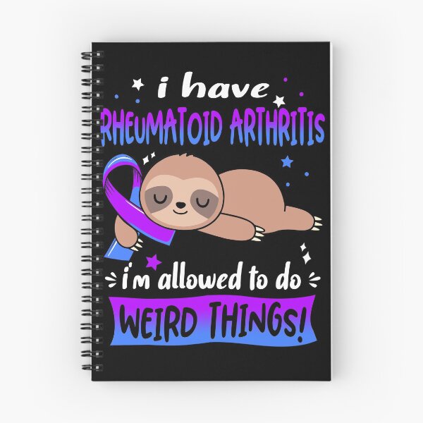 Item preview, Rheumatoid Arthritis Awareness Funny I have Rheumatoid Arthritis i'm allowed to do Weird Things! designed and sold by JanetShop809.