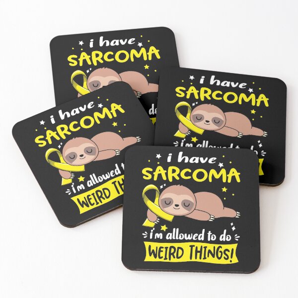 Item preview, Sarcoma Awareness Funny I have Sarcoma i'm allowed to do Weird Things! designed and sold by JanetShop809.