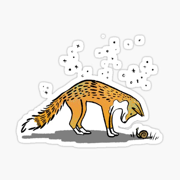 Moxie the Fox Sticker