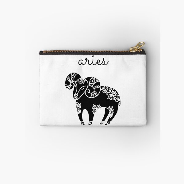Item preview, "Black and White Aries Ram" designed and sold by ChristinesCo.