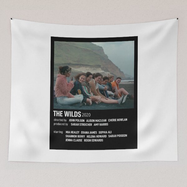 Item preview, The Wilds Toni and Shelby Black Background designed and sold by shreya17.