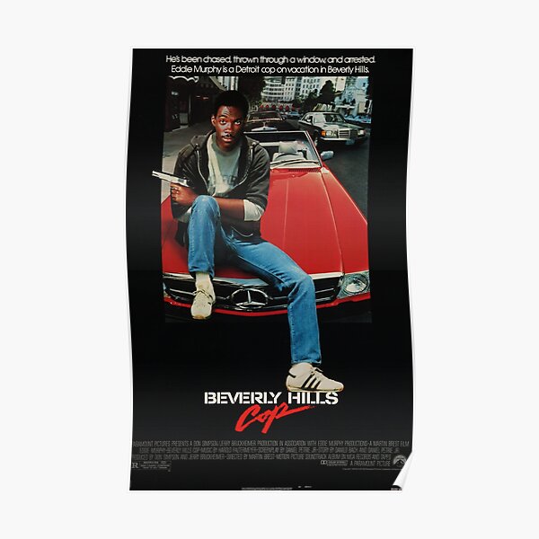 BEVERLY HILL COP CLASSIC 80's MOVIE POSTER 