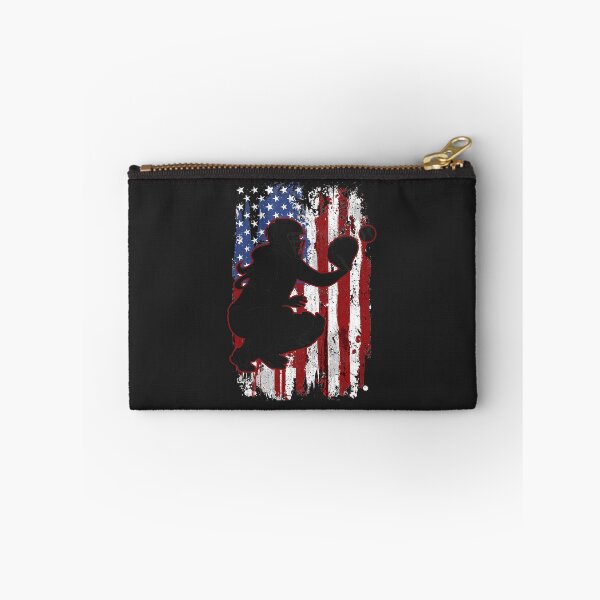 Item preview, Softball Catcher American Flag Softball Player  designed and sold by jadynbennionv.