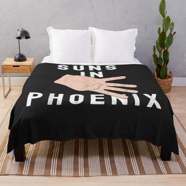 Item preview, Suns In Four Phoenix Tee - 4 Figures In A Hand Basket Ball  designed and sold by jadynbennionv.