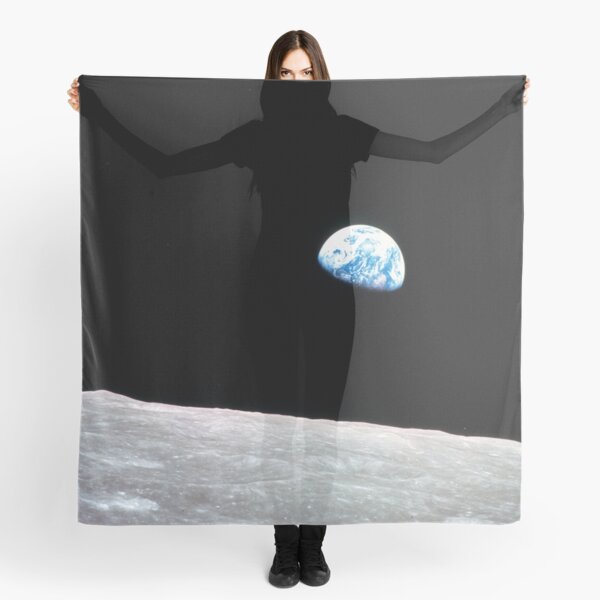 Earthrise Beautiful Astronomy Image Scarf