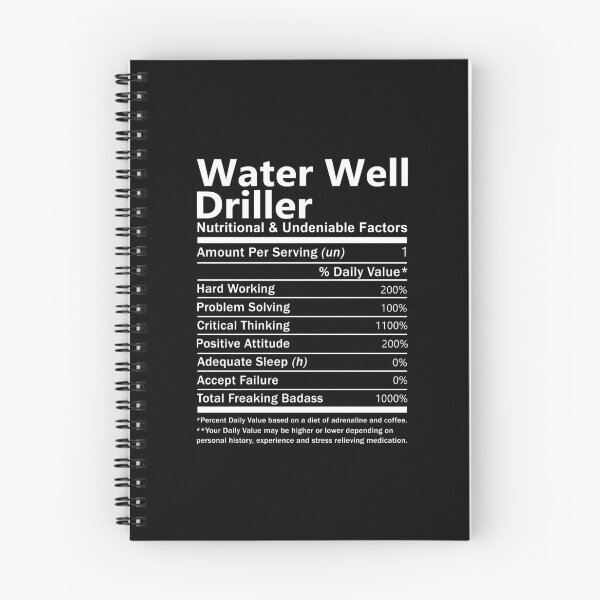 Item preview, Water Well Driller T Shirt - Nutritional And Undeniable Factors Gift Item Tee designed and sold by arlinasdua.
